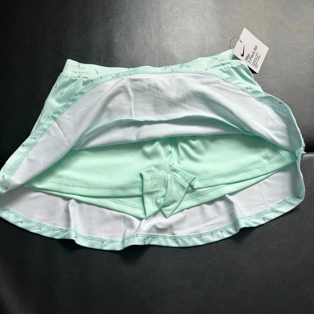 NWT Nike Glitter Athletic Skort Set Girls Size 6 x - Picture 5 of 5